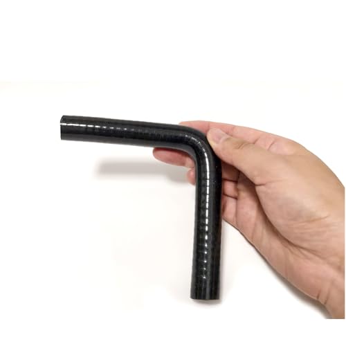 Image of ID 3 /8 inch10mm 90 Degree Elbow Coupler Hose Silicone 4-Ply Reinforced Turbo Intercooler Intake Piping Hoses High Temp (ID 3 /8 inch(10mm))