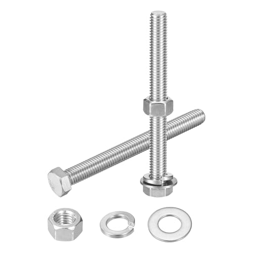 Vis tête hexagonale 1/2-13 x 5" anti-rouille en inox 304 pour assemblage extérieur