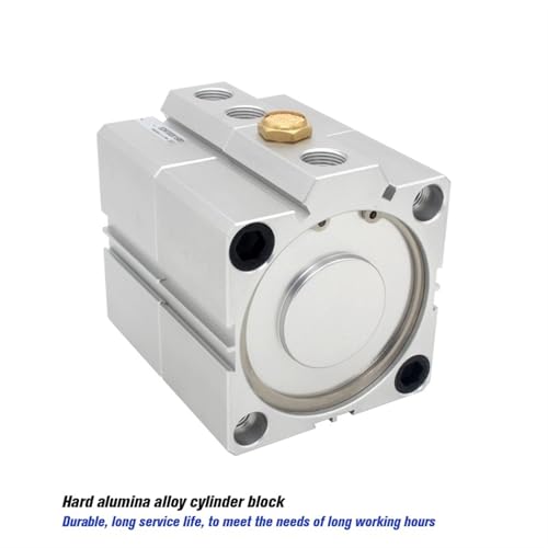 Vérin pneumatique compact double effet SDAT32x40x0-B avec filetage mâle - 5