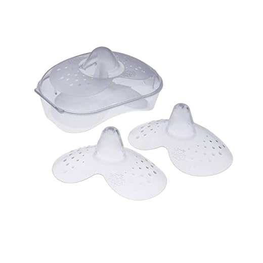 MAM Bouts de sein – Silicone – Lot de 2 bouts de sein, spécial allaitement, doux comme la peau – Taille S, 17 mm
