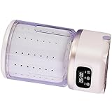 ZwaitL Combo de lavadora y secadora compacta de 2 L ABS + PP, ciclo de giro automático con la mejor base, ideal para condominios, dormitorios, viajes, lavadora con función de giro
