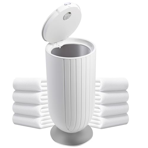 WILIBL Electric Towel Warmers for Bathroom Towel Heater Bucket Blanket Warmers for Home Large Bathrobes Warmer (Flip-White)