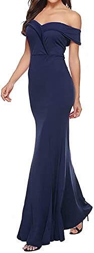 Onsoyours Damen Sommerkleid V-Ausschnitt Maxikleid Strandkleid Für Sommer Mit Hohem Schlitz Lange Abendkleid Partykleid Cocktailkleid Festlich Kleid...