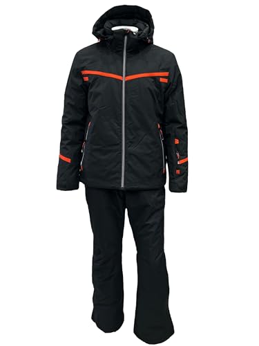 Brugi Tuta Completo Sci uomo AF9C Y45 3.000mm Waterproof Regular Fit GIACCA PANTALONE