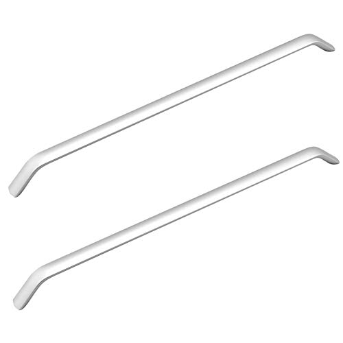 Dreneco 2 Pack Aluminum Alloy Kitchen Cupboard Handles Cabinet Handles Drawer Pulls Cupboard Knobs 320mm (Silver)