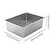 WeiLaiKeQi Stainless Steel Litter Box Indoor Litter Tray, Kitten Toilet Cat Sand Box Metal Litter Box, 36cmx27cmx15cm