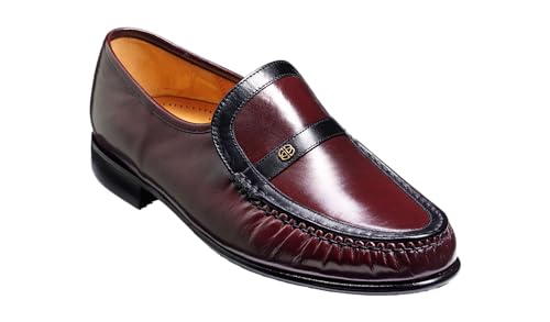BARKER Jefferson Handcrafted Men's Leather Loafers - Elegant Slip-On Dress Shoes for Every Occasion