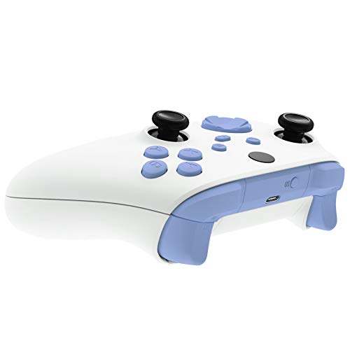 Image of eXtremeRate Replacement Buttons for Xbox Series X & S Controller, Light Violet Custom Accessories Repair Bumpers Trigers Dpad ABXY Start Back Sync Share Keys Parts for Xbox Core Wireless Controller