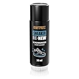 Schuhreiniger Sneaker mit Bürste 50 ml – Reinigungsschaum für Schuhe – entfernt Schmutz & Flecken – ohne Ausspülen – KRAFTPROTZ Sneaker RE-NEW