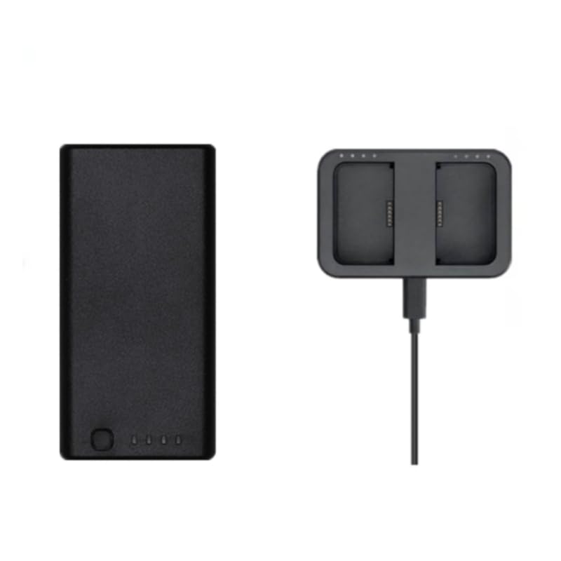 ROEDE Utilizzato per caricare la Batteria WB37 da 4920 mAh ed è Compatibile con Caricabatterie USB-C di terze Parti. Supporta la Ricarica Rapida PD da 65 W (Color : 1Battery And 1HUB)