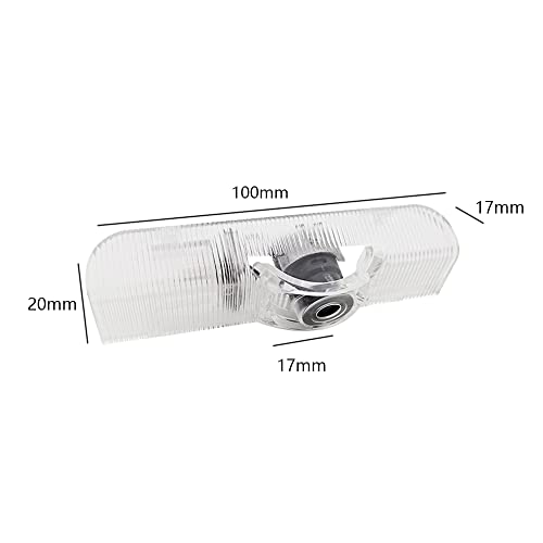 2PCS Luces LED Proyector Logo Puerta para Altima 2002+ miniatura 5