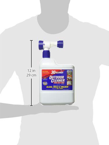 30 SECONDS Cleaners Outdoor Cleaner, 64oz Hose End Attachment, Clear - Image 6
