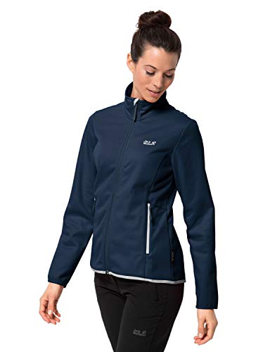 Jack Wolfskin Damen Hydro Fleecejacke, Midnight Blue, 3