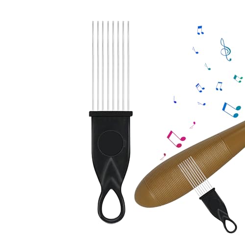 Percussion Latin Guiro   Cepillo De Raspador De Acero Con Mango Antideslizante | Instrumento Musical Estilo Peine De Calidad Profesional | Ideal Para Salsa, Grupos De Jazz Y Con