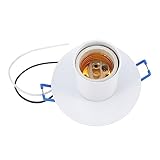 Installation simplifiée : Ce support de lampe en carton avec filetage E27 facilite le remplacement et l'installation de douilles, offrant une solution adaptée pour moderniser vos luminaires sans complication.
