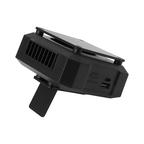 Ventilador de cinturón recargable 4000mAh con linterna externa 4