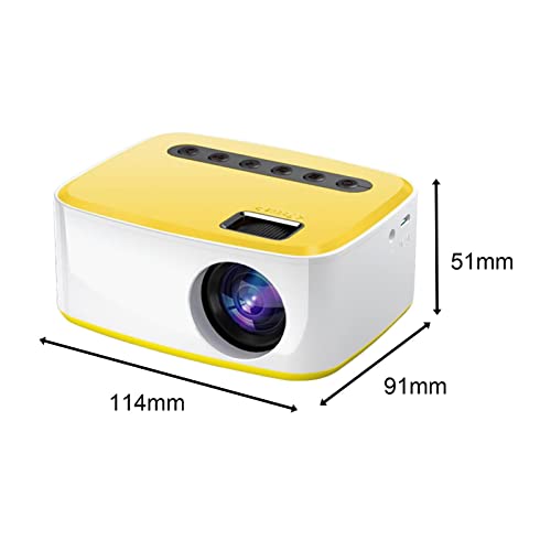 Image of CALANDIS Video Projectors LED 1080P Mini Projector for Smartphone Home Cinema Bedroom | Home Theater Projectors | TV Video & Home Audio