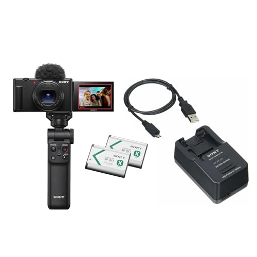 SONY(ソニー) 【ZV-1M2G と バッテリーチャージャー セット】 バッテリーを直接充電したい方に。ZV-1M2G ブラック + BC-TRX