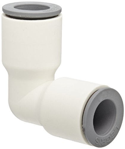 Legris 6302 56 00WP2 LIQUIfit Push-to-Connect Fitting, 90 Degree Union Elbow, 1/4