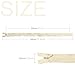 Renashed 45pcs 21.5 Inch Nylon Invisible Zippers for Tailor Sewer Sewing Craft Crafter's Special (Beige)