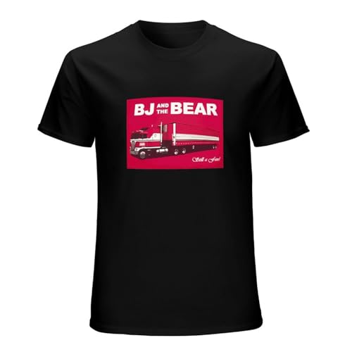 KALAIBU Bj and The Bear Kenworth KW Great Cotton Casual Short Sleeve Mens T-Shirts Size S