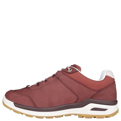 LOWA Halbschuh Locarno GTX LO Ws rotholz/Rose 38