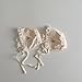 Cotton Cap with Lace Trim Stylish Infant Hat with Flower/Pattern Cute & Fashionable Cap Charming Lace Fashionable Beige
