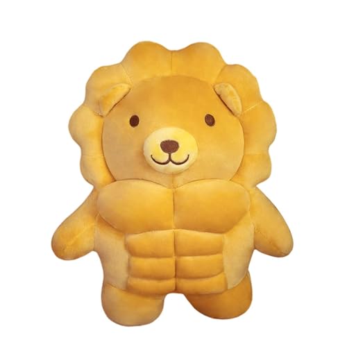 Peluche musclée et mignon animal en peluche pour la salle de jeux des enfants