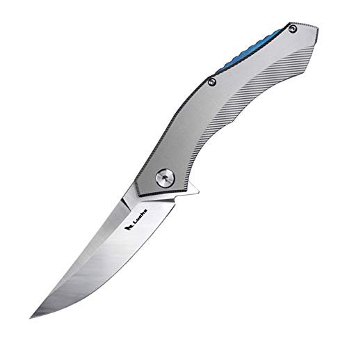 輝く高品質な 今夜限定値下げ Buckフォールディングナイフチタンハンドル ワンハンドオープン 調理器具 輝く高品質な 今夜限定値下げ Buckフォールディングナイフチタンハンドル ワンハンドオープン 調理器具