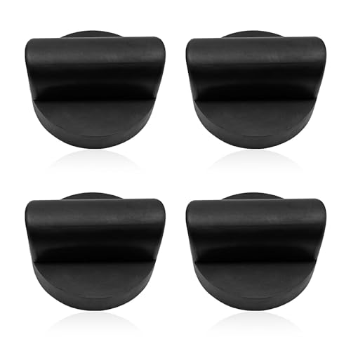 Image of 4pcs Rubber Jack Pad Support Adapter Point Trolly Jacking Pucks Trolly Car Removal Repair Tool for Audi TT RS R8 A6