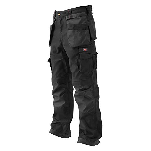 Lee Cooper 205 Cargo Pantalones, Negro, 34W / 31L para Hombre