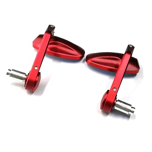 GQUIKGW Motorrad Rückspiegel Motorrad-Spiegel Motorrad-Spiegel Für Kawasaki W800 Für Vulcan/S 650cc Für VERSYS Rückansicht Zubehör(Rosso)