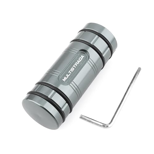 JINYRYP Motorrad Schalthebelpedal Für Multistrada1200S DesertX1260 1260S 1200 1100 950 V2 V4S Motorrad-Schalthebelverlängerung Pedalvergrößerer(Titanium Multistrada)