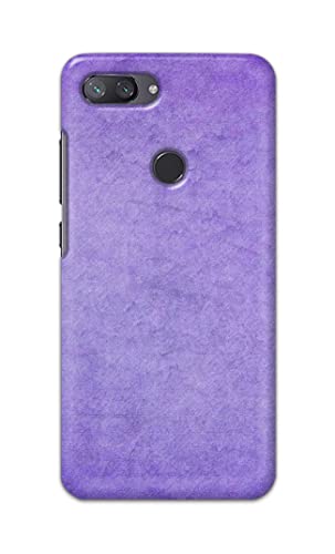 Image of Plain Purple Hard Back Case Cover for Mi 8 Lite /Mi 8 Youth /Mi 8X Back Cover -(J5) VNS2226
