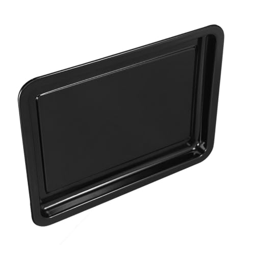 NUOLUX ?瓷ホーロー長方形ベーキングパン ノンスティック加工 オイルドリップトレイ付き 多用途ケーール 肉のロースト用 家用オーブン対