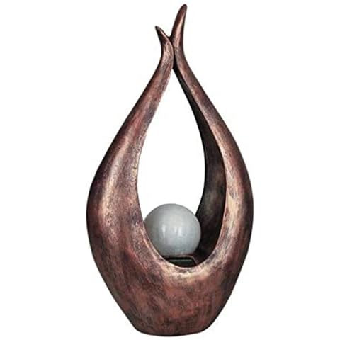 Luxform Garden Ornament Flame Effect Solar Light Powered For Your Garden Cover