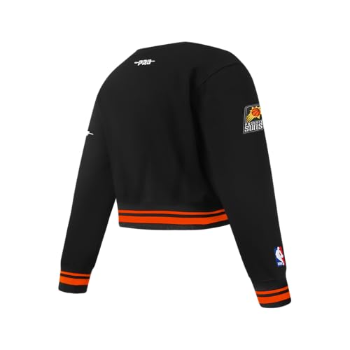 Image of Pro Standard Big Girls NBA Retro Classics Fleece Crewneck Sweatshirt