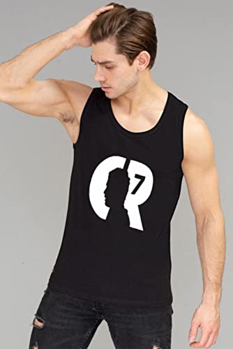 Image of BASE 41 Men Sleeveless Tshirt, Printed Vest for Men, Cotton Sando for Gym, Cycling, Running & Other Sports
