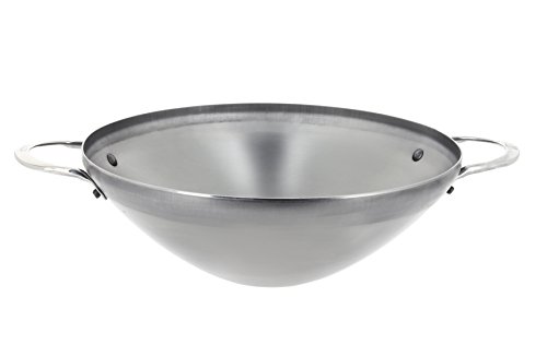 De Buyer 5619.32 - Wok mineral b 2 asas (diámetro 32 cm)