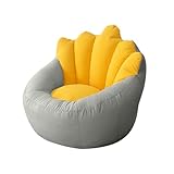 Grande capacité: La housse du pouf en forme de poire ne contient pas de rembourrage, vous pouvez la remplir d'oreillers moelleux, de couvertures et d'autres objets qui prennent de la place dans le placard.