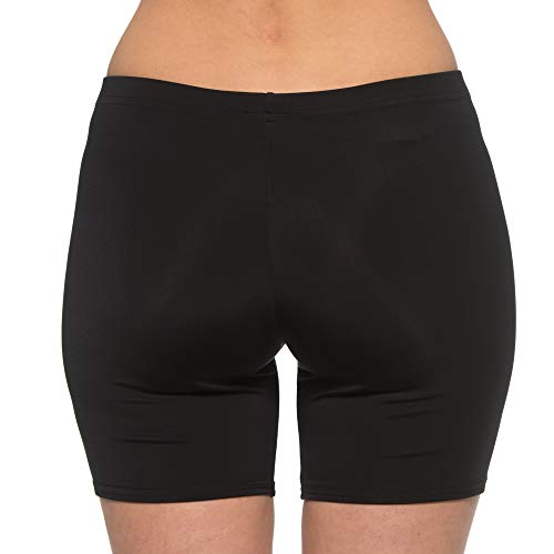 Undercover Waterwear Ladies Black Swim Shorts,Black,XXX-Large