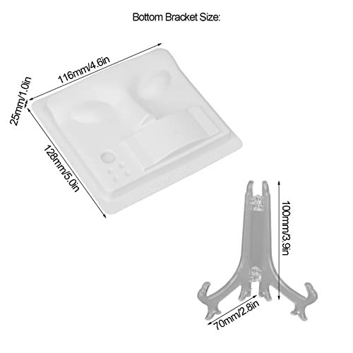 DEWIN Practice Lashes, Eyelash Extension Training Kit Natural Practice 5 Pcs Holder for Eyelash Extensions Tray for beginners - Image 2