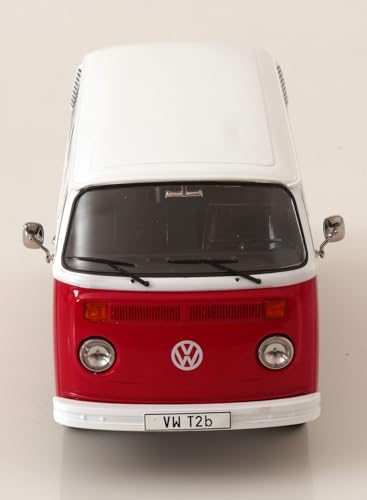 Volks Bus T2B Rojo y Blanco 1972 1:18 KK Scale miniatura 4