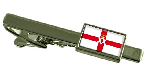 Regalo para hombre clip de corbata Irlanda del Norte en su bolsa especial