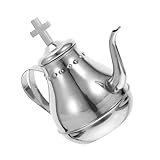 FUNNETOYU Teekessel Aus, Kommunion- Mit Sieb, Metall-wasserkessel, Kaffeekanne Für Kirchliche Rituale, Religiöse Gemeinschaften