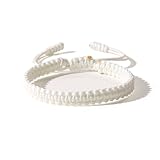 tenghong2021 Handmade Rope String Hand-Knitted Bracelet for Women Tibetan Buddhist Woven Lucky Cotton Bracelet Adjustable Knitted String Rope Braided Adjustable Bracelet for Men Gifts Jewelry-White