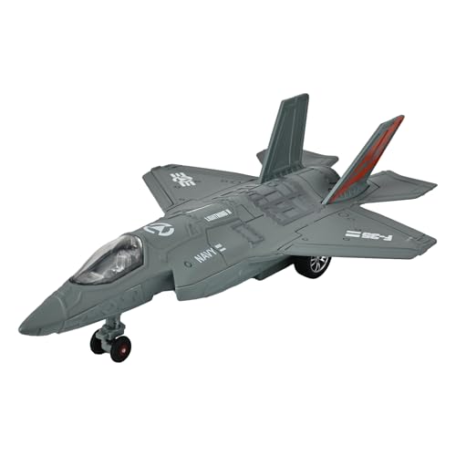 Image of Toys Uncle Diecast Aeroplane Scale Model, (1:400 Fighter Aeroplane with Light and Sound (Type 2))