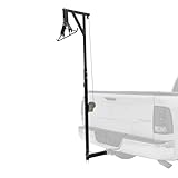 Kill Shot Steel Hitch-Mounted Deer Hoist with Gambrel - 300 lb. Weight Capacity for Class III or IV 2' Hitch Receivers Deer-Hoist