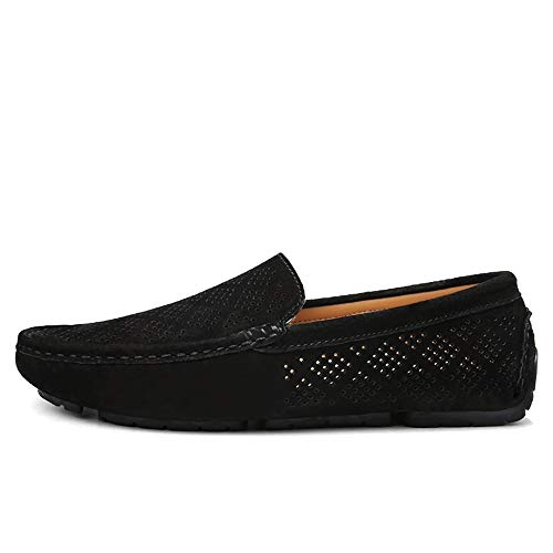 Men's Casual Penny Driving Loafers for Men Classic Boat Shoes Suede Moccasins Genuine Leather Antislip Sole2