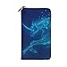 DaihAnle Charming Fluorescence Unicorn ﻿Hand-Held Wallet Fashionable Long Microfiber Leather Large Capacity